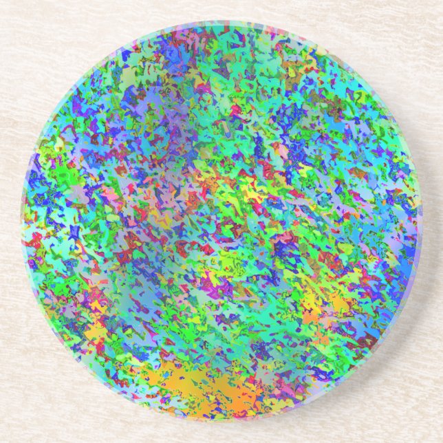Dessous De Verre En Grès Confetti Storm (Devant)