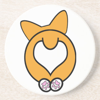 Dessous De Verre En Grès Conjecture ce qui ? Bout de corgi !
