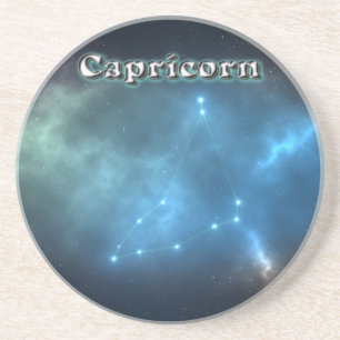 Dessous De Verre En Grès constellation de Capricorne