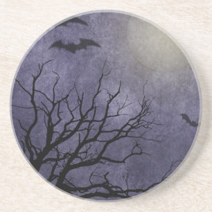 Dessous De Verre En Grès Copies éffrayantes de Halloween