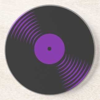 Dessous De Verre En Grès Corey Tiger 80s Rétro Vintage Sous-verre Vinyle