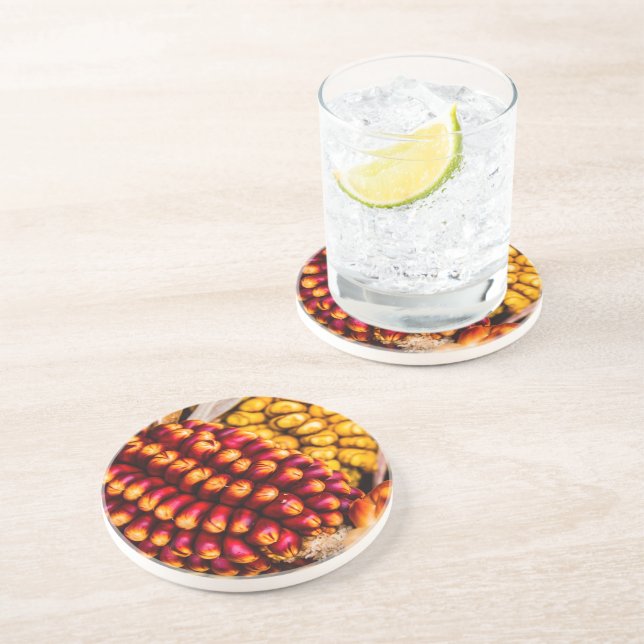 Dessous De Verre En Grès Corn cobs (Côté)