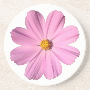 Dessous De Verre En Grès Cosmos roses