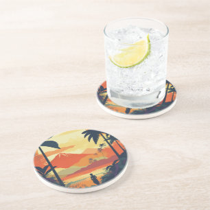 DESSOUS DE VERRE EN GRÈS COSTA RICA #2