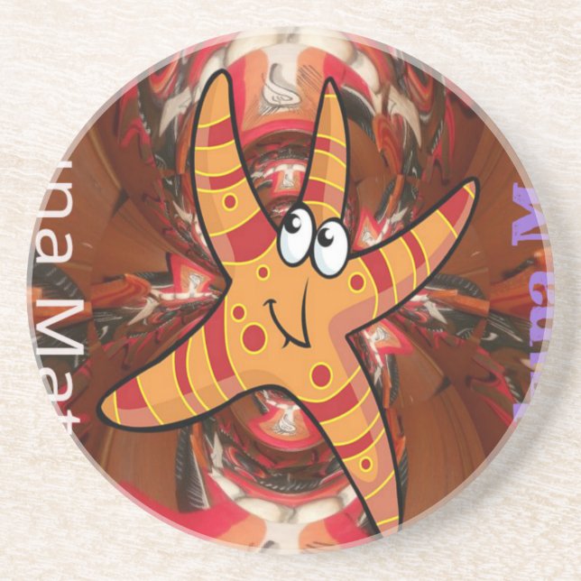 Dessous De Verre En Grès Couleur en cours (Devant)