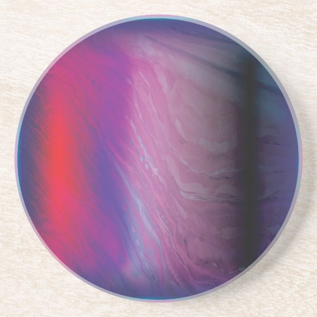 Dessous De Verre En Grès Couleur mélangée -4 (Devant)