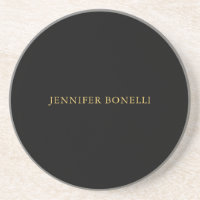 Couleurs d'or noir professionnel tendance moderne 