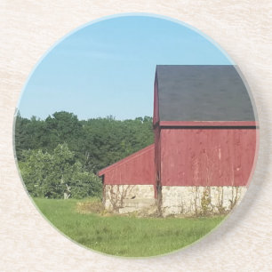 Dessous De Verre En Grès Country Barn