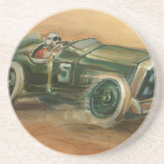 Dessous De Verre En Grès Course du Grand Prix de France par Ethan Harper (Devant)