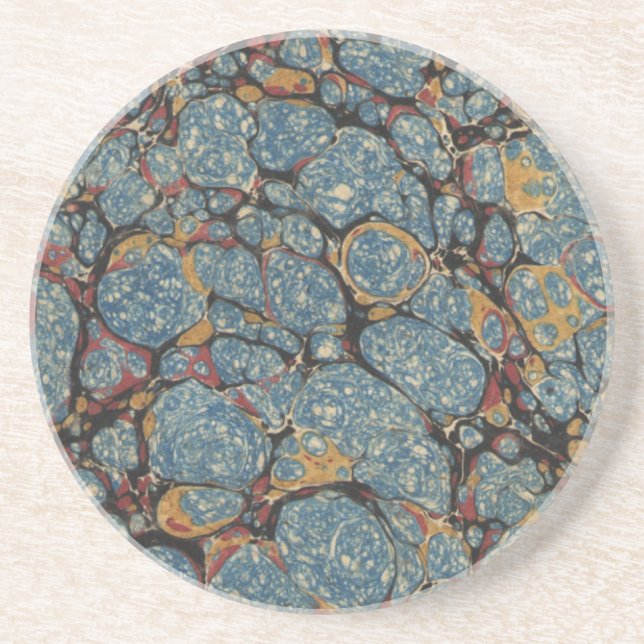 Dessous De Verre En Grès Couverture de livre ancienne et usée (Devant)