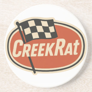 Dessous De Verre En Grès CreekRat®   CreekRat Co.   Topanga - Malibu - CA