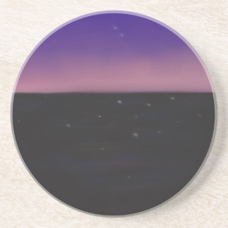 Dessous De Verre En Grès Crépuscule