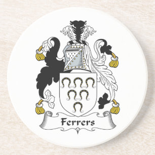 Dessous De Verre En Grès Crête de famille de Ferrers