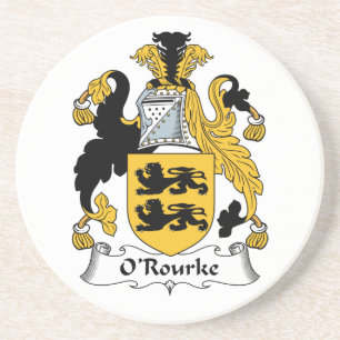 Dessous De Verre En Grès Crête de famille d'O'Rourke