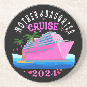 Dessous De Verre En Grès Croisière mère et fille 2024