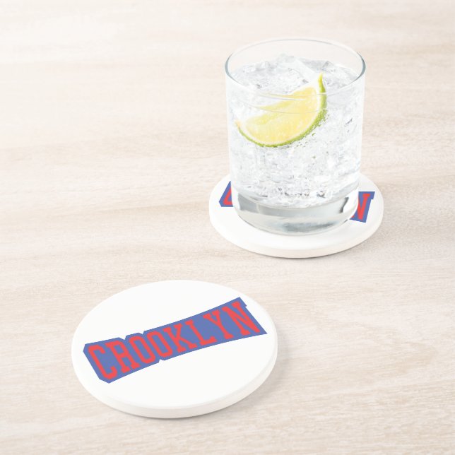 DESSOUS DE VERRE EN GRÈS CROOKLYN, NYC (Côté)