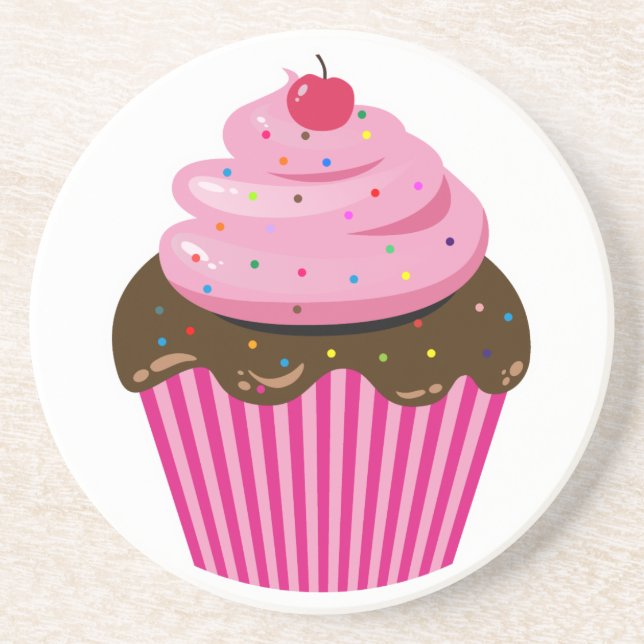 Dessous De Verre En Grès Cupcake (Devant)