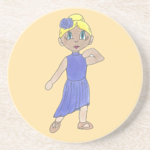 Dessous De Verre En Grès Cute Lyrical Dancer Girl Dance Studio Enseignant C