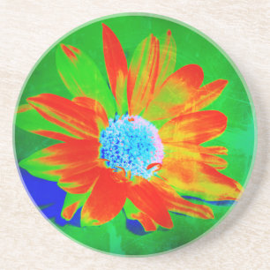 Dessous De Verre En Grès Daisy en Infrarouge