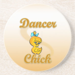 Dessous De Verre En Grès Dancer Chick