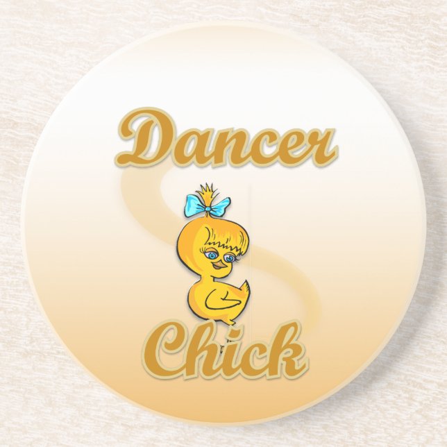 Dessous De Verre En Grès Dancer Chick (Devant)