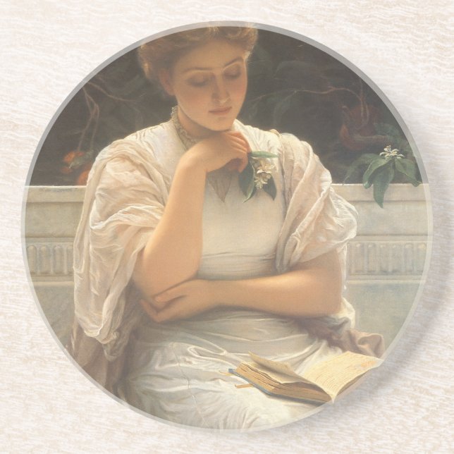 Dessous De Verre En Grès Dans l'orangerie de Charles Edward Perugini (Devant)