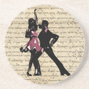Dessous De Verre En Grès Danseurs