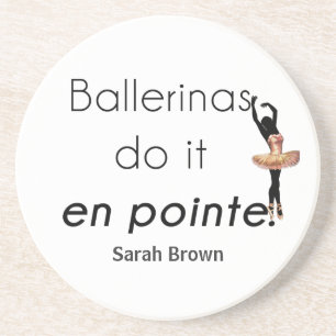 Dessous De Verre En Grès Danseuses de ballet alors !