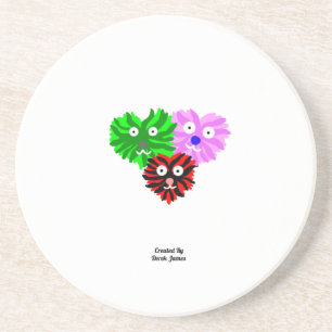 Dessous de verre en grès de Heart Fuzzies