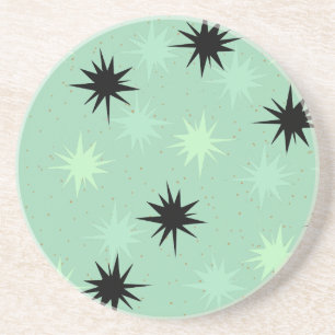 Dessous de verre en grès de Jade et Mint Starburs
