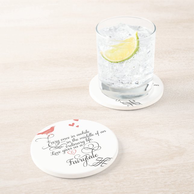 Dessous De Verre En Grès De temps en temps dans une vie ordinaire. (Côté)