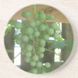 Dessous de verre en grès de Vigne vierge