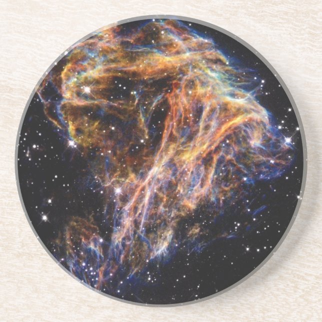 Dessous De Verre En Grès Débris d'une explosion stellaire (Devant)