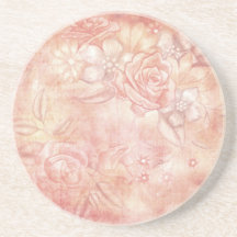 Décor Chic Shabby Pink & Peach Floral Decoupage