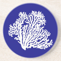 Décor Côtier Bleu Et Blanc Marine Coral