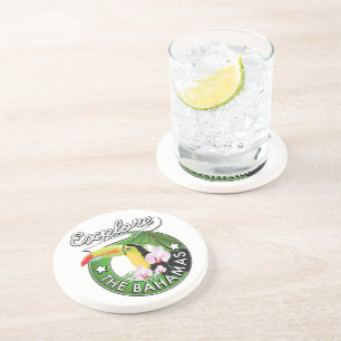 Dessous De Verre En Grès Découvrez le logo des Bahamas