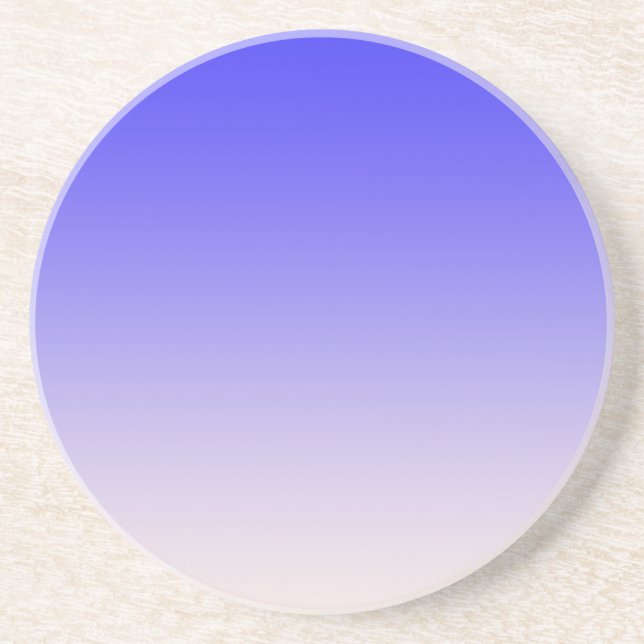 Dessous De Verre En Grès dégradé bleu (Devant)