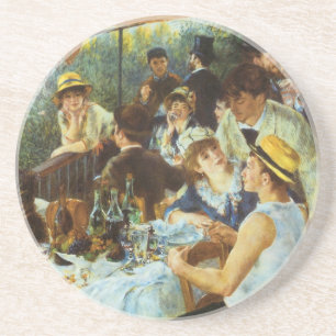 Dessous De Verre En Grès Déjeuner de la fête nautique par Pierre Renoir