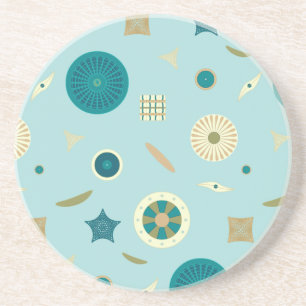 Dessous De Verre En Grès Delightful Diatoms Sandstone Coaster