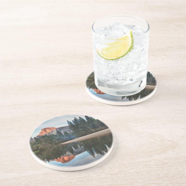 Dessous De Verre En Grès Demi de dôme et Merced (Côté)