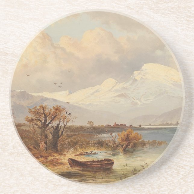 Dessous De Verre En Grès Der Haider See - Emil Barbarini (Devant)