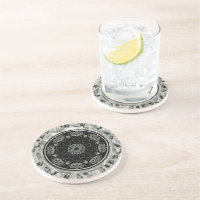 Design celtique orné gris argent