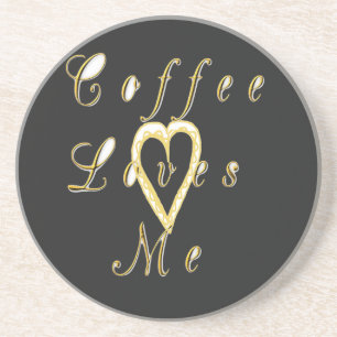 Dessous De Verre En Grès Design crémeux pour les amateurs de café