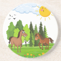 Design de petits chevaux pour les enfants