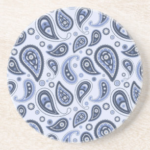 Dessous De Verre En Grès Dessin imprimé floral paisley complexe