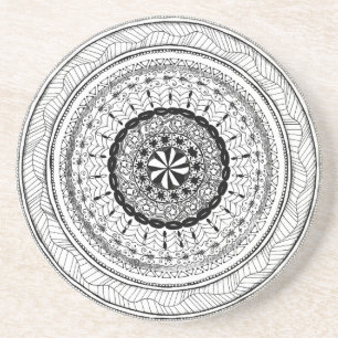 Dessous De Verre En Grès Dessous de verre de boissons de grès de Zendala