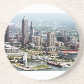 Dessous De Verre En Grès Dessous de verre de Cleveland de grès