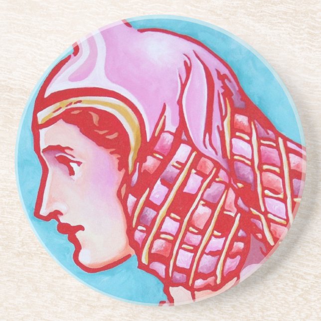 Dessous De Verre En Grès Dessous de verre de grès - Glinda (Devant)