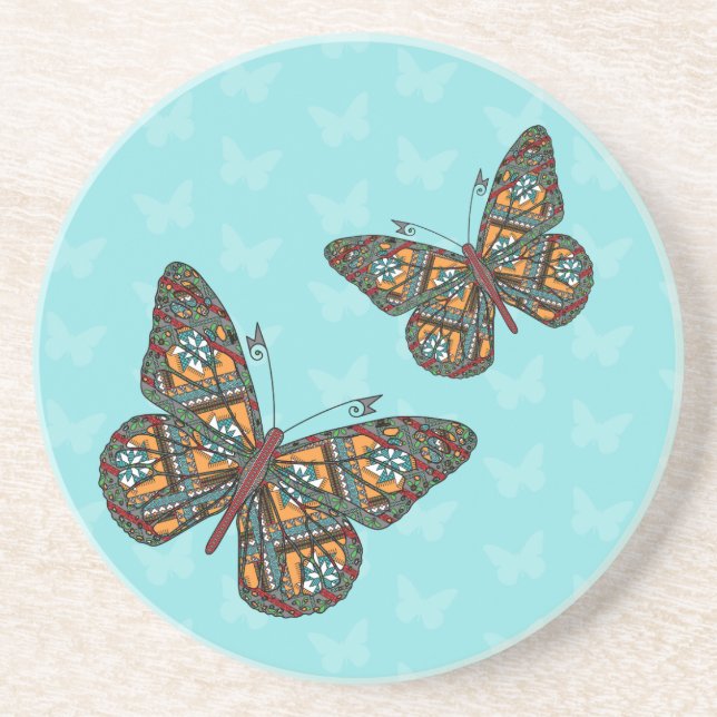 Dessous De Verre En Grès Dessous de verre de grès monarque ukrainien (Devant)