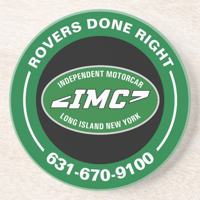 Dessous De Verre En Grès DESSOUS DE VERRE DE grès MOTORCAR INDÉPENDANT (Devant)